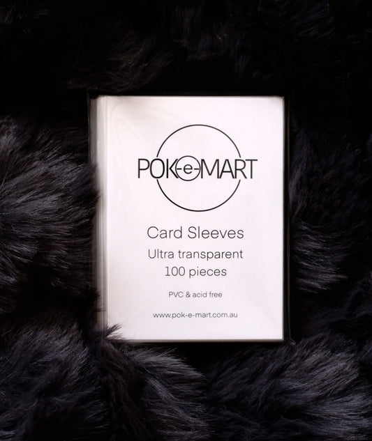 Ultra Transparent Pokémon Trading Card Sleeves (100 Pack)