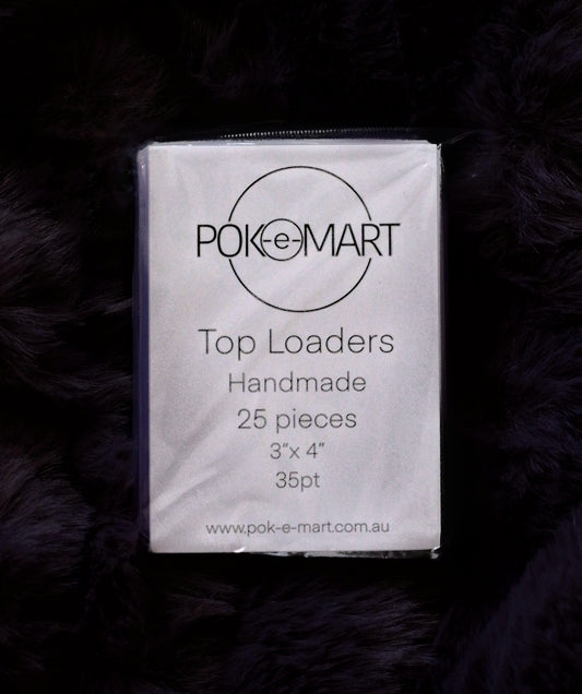 Ultra Transparent Pokémon Trading Card Top Loaders (25 Pack)