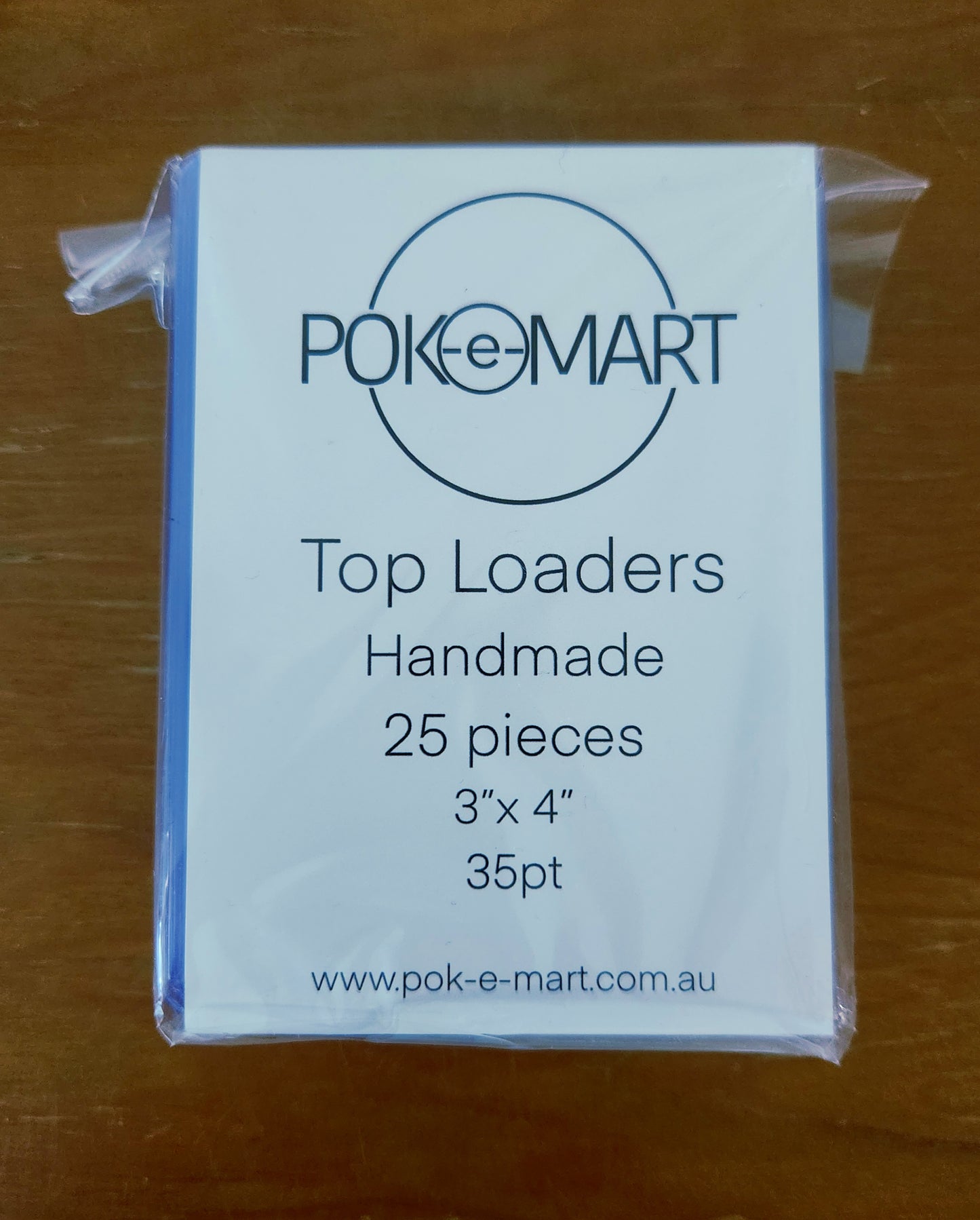 Ultra Transparent Pokémon Trading Card Top Loaders (25 Pack)