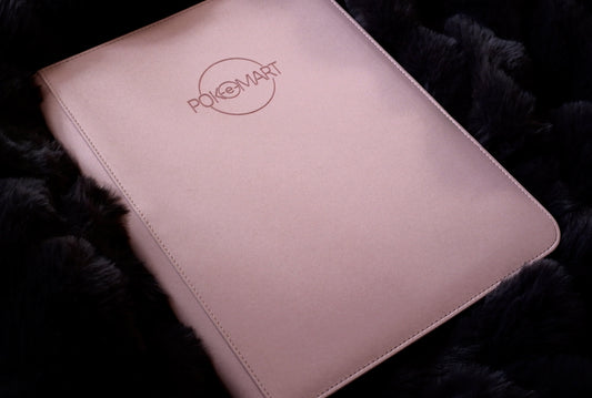 9 Pocket Pokémon Card Zip Binder - Pink